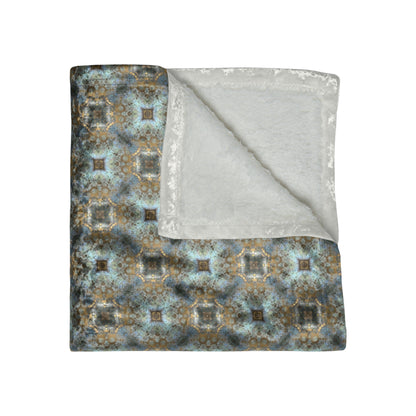 Kanza Crushed Velvet Blanket