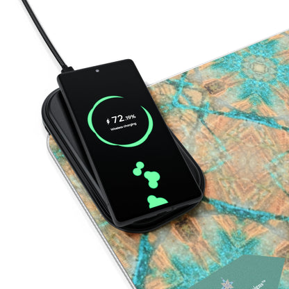 Dakota LED Mouse Pad with Wireless Phone Charging