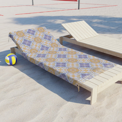 Apenimon Tasseled Beach Towel