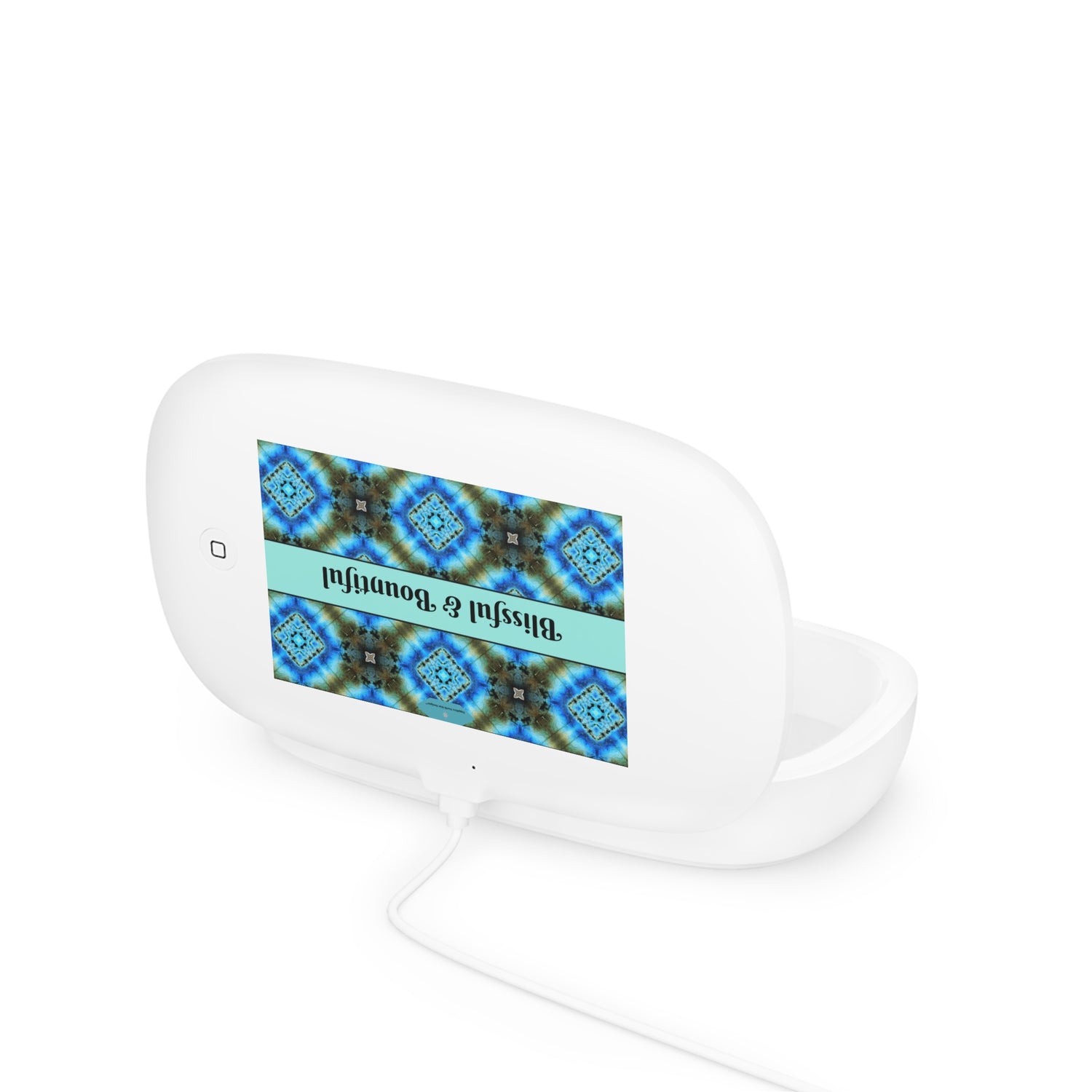 Blissful &amp; Bountiful UV Phone Sanitizer and Wireless Charging Pad