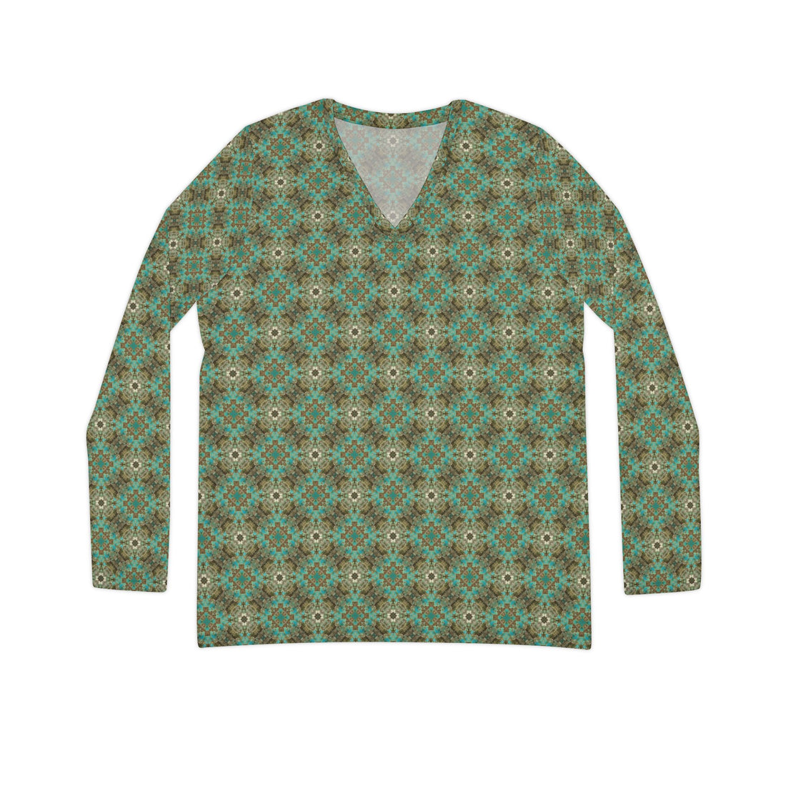 Wicasa Long Sleeve V-neck Shirt