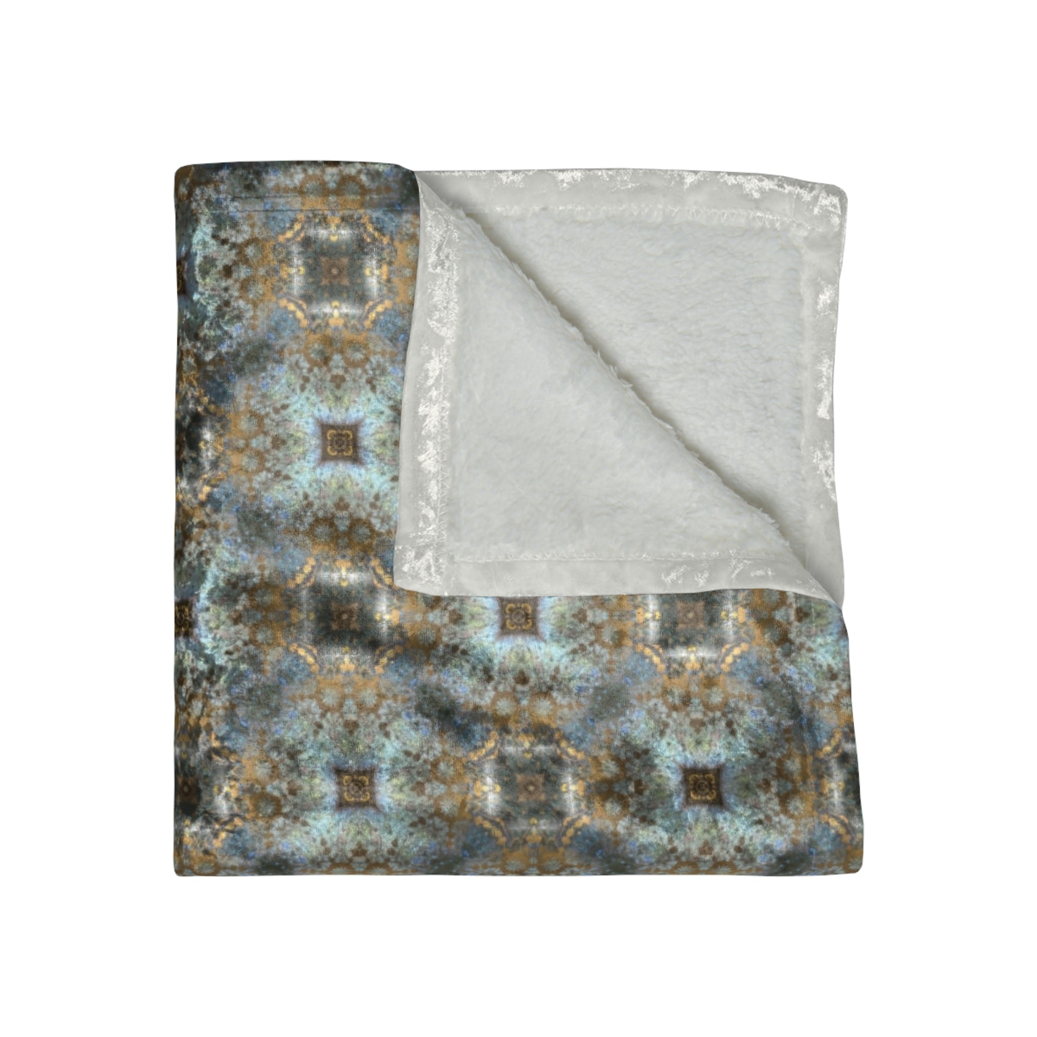 Kanza Crushed Velvet Blanket