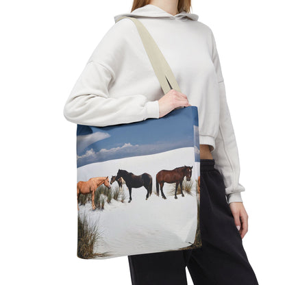 Horse Canvas Tote Bag