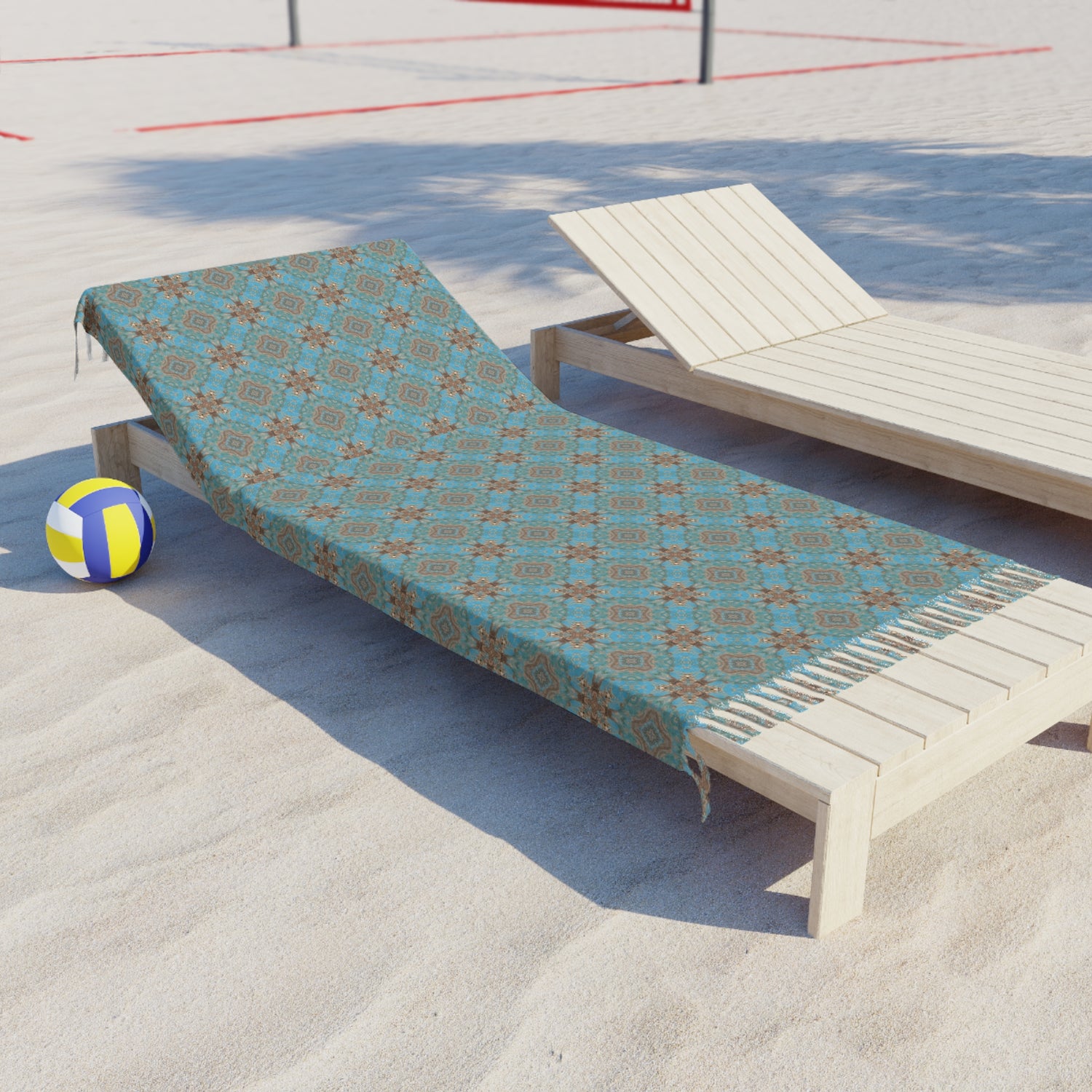 Yatzil Tasseled Beach Towel