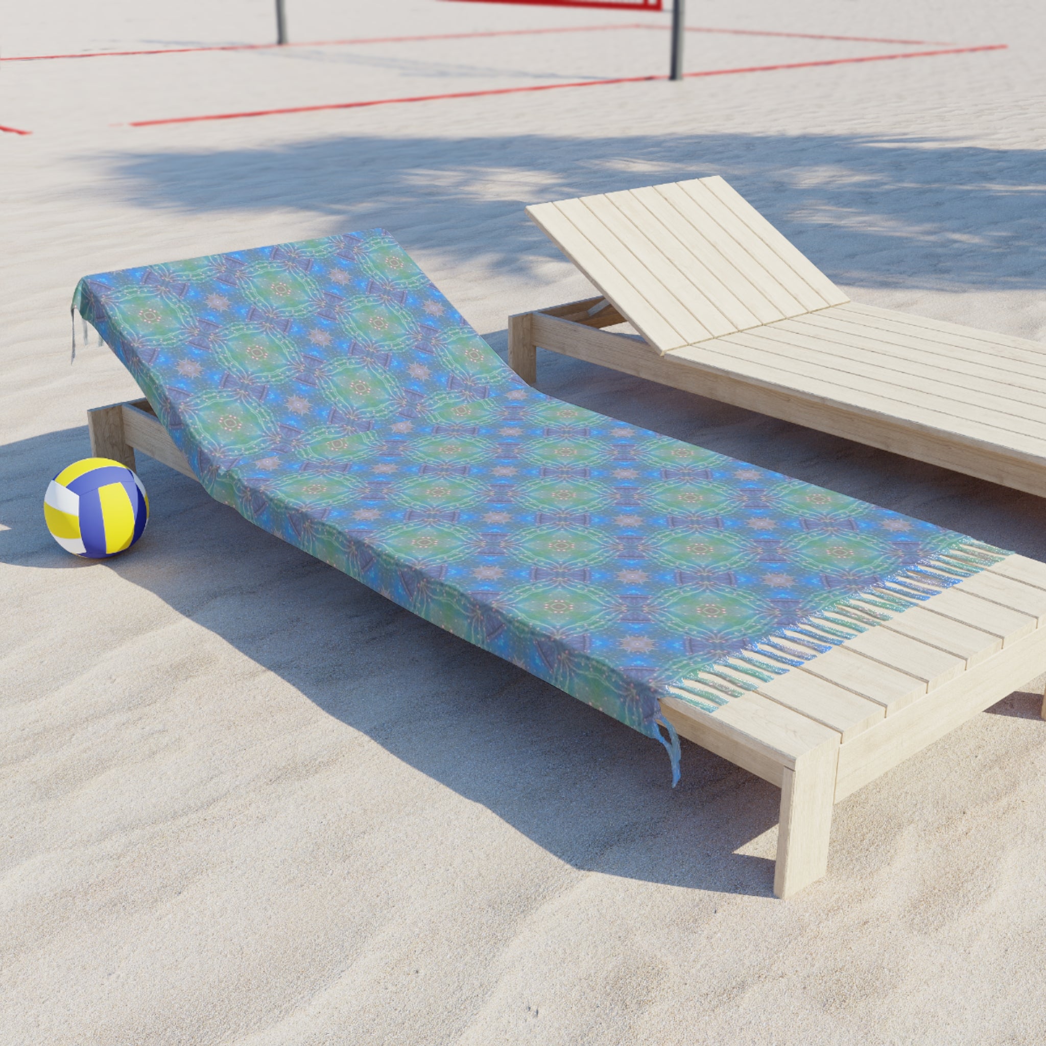 Nova Tasseled Beach Towel