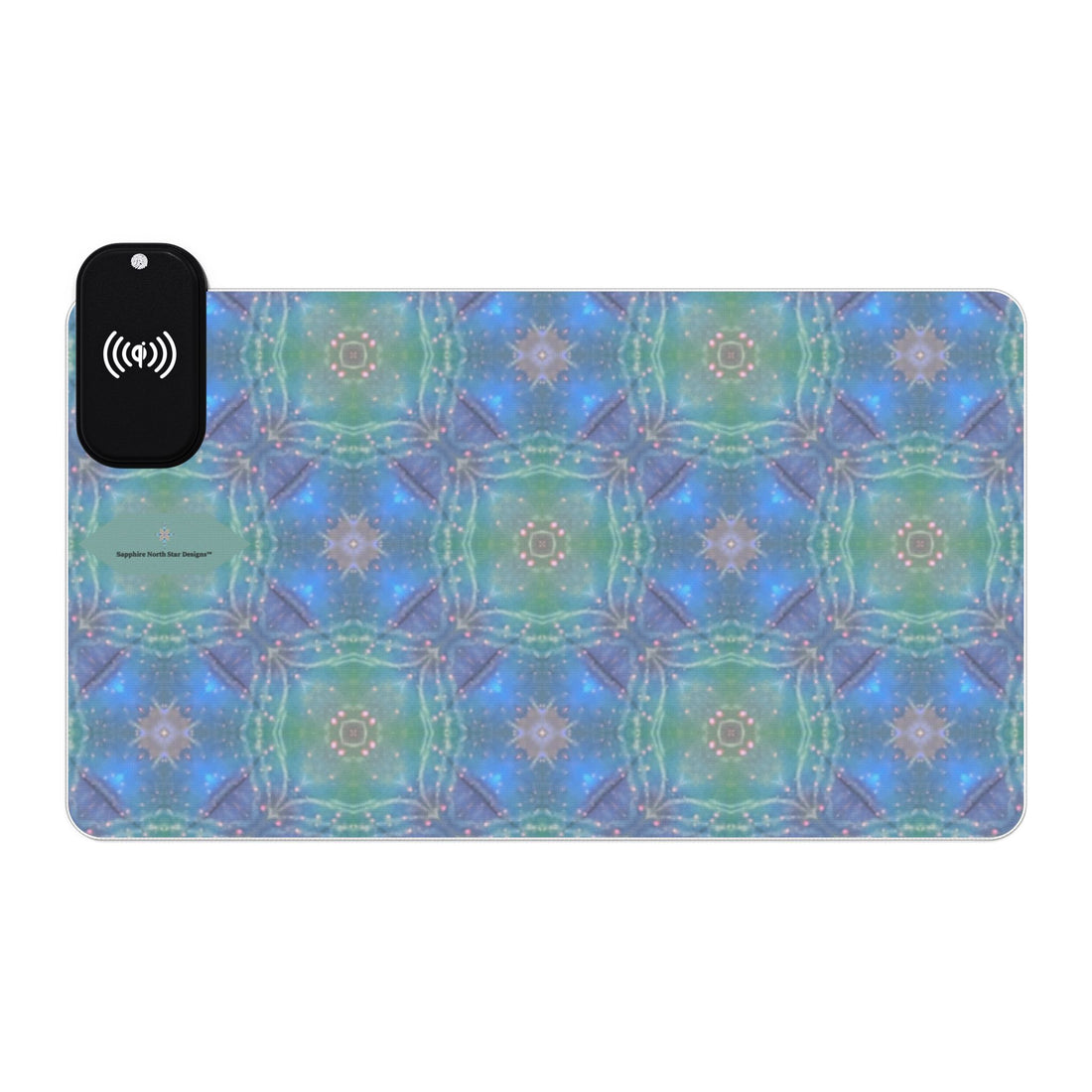 Nova LED Mouse Pad with Wireless Phone Charging