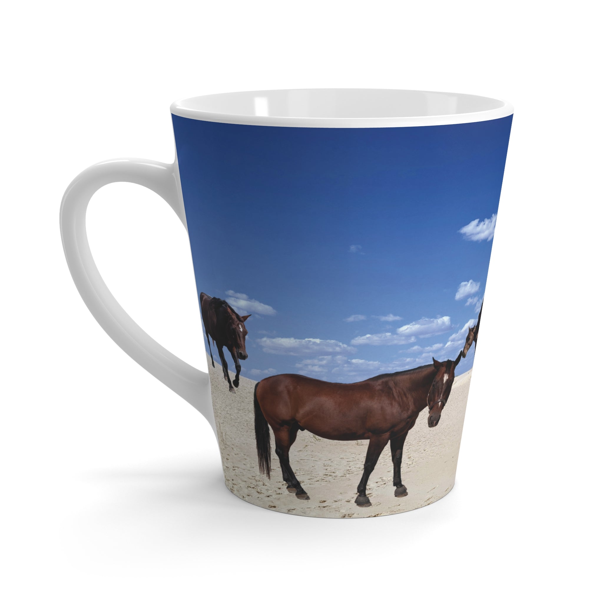 Horse Latte Mug