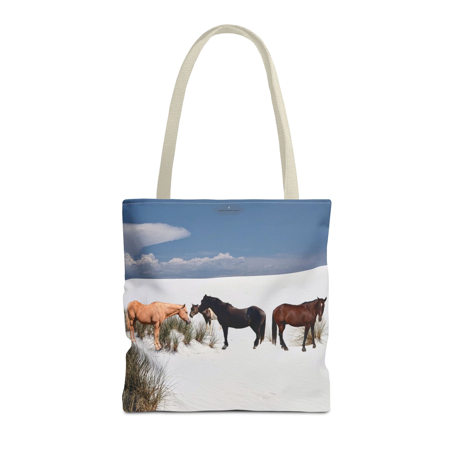 Horse Canvas Tote Bag