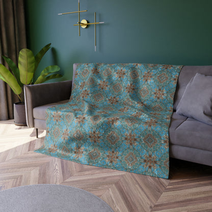 Yatzil Crushed Velvet Blanket