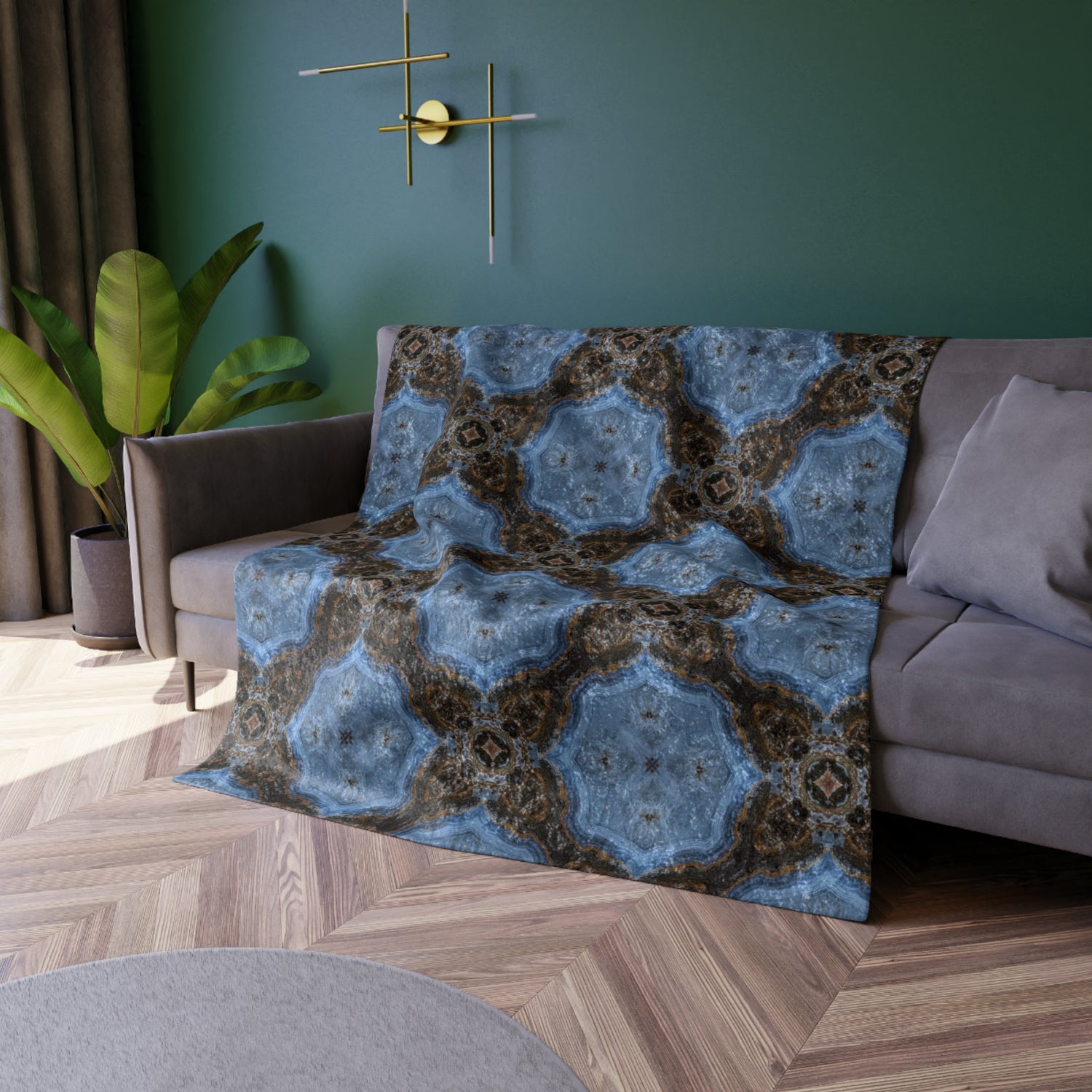 Lonan Crushed Velvet Blanket