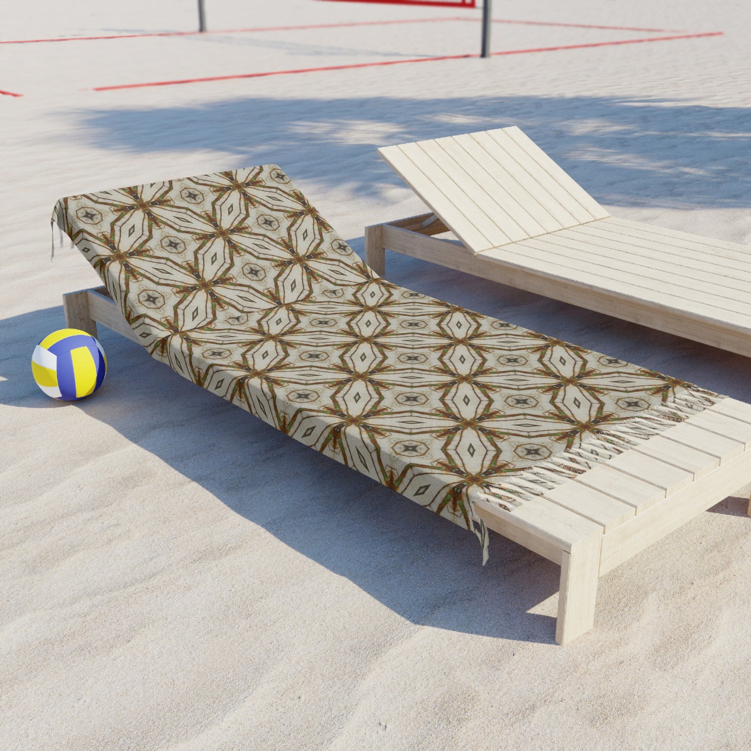 Odakota Tasseled Beach Towel