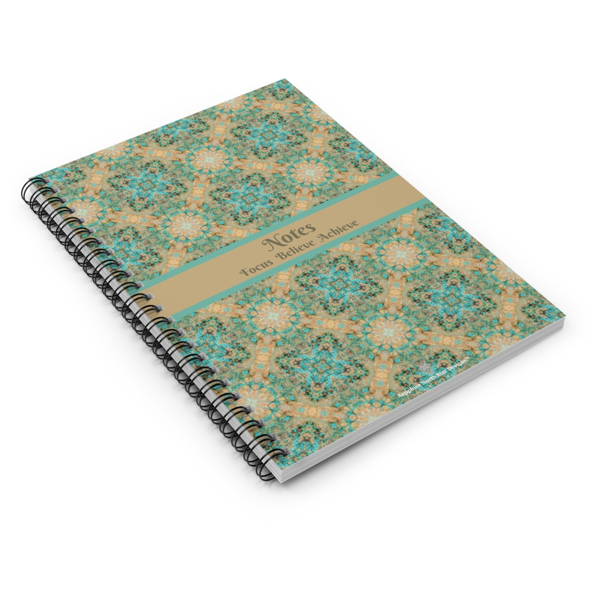 Notes Inspirational Kantuta Spiral Notebook